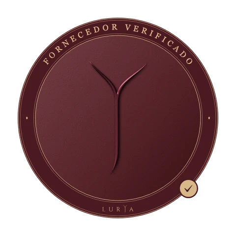 Selo de fornecedor verificado pela LURYA